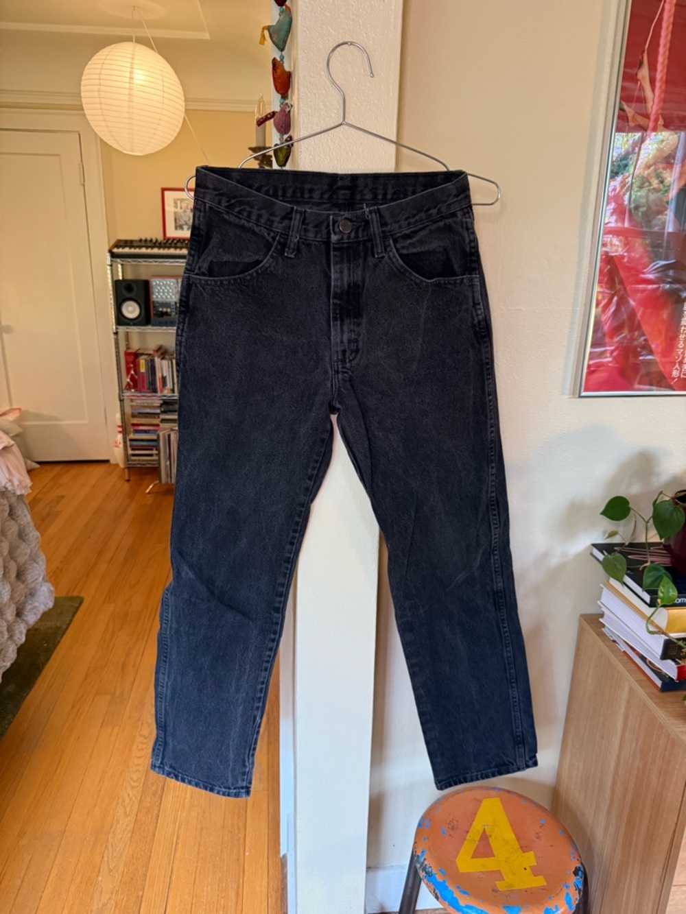 Vintage 90s Black Rustler High Waisted Jeans
